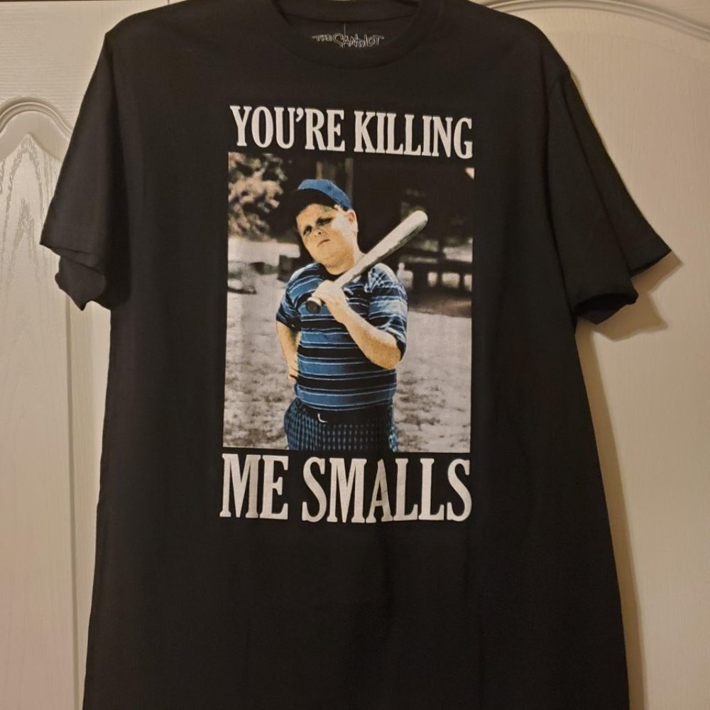 #299 NWT Sandlot Killing Me Smalls T-shirt Black